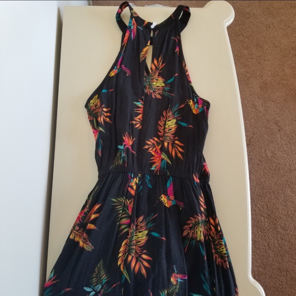 Tropical Romper Dress - Picture 3 of 7